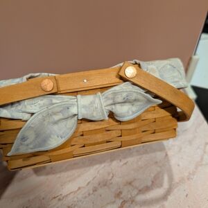 Vintage Clean Longaberger Basket 10*6.5"